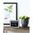 Memory Modern & Contemporary Digital Metal Electric Tabletop Clock with Alarm in Satin Silver/Black