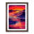 Walnut Framed Paper