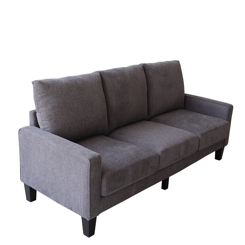 Canapé en tissu Modern Living Room, Gris foncé