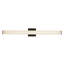 Rico 36-in Black dimmable LED Wall Sconce-1954321609
