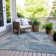 Maliana Washable Floral Indoor / Outdoor Rug