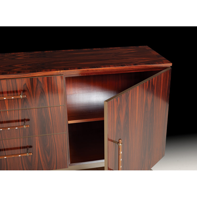 84" Wide 3 Drawer Sideboard