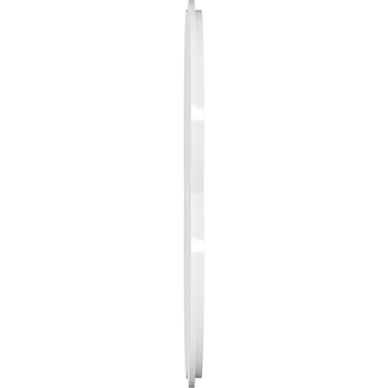 Médaillon de plafond contemporain en PVC de qualité architecturale Charlotte, H 1 po x l 16 po x P 16 po