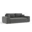 Three-seater square arm sofa-1512409303