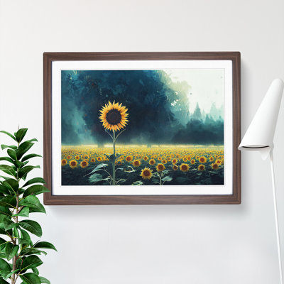 Favourable Sunflowers - Single Picture Frame Print
