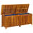Union Rustic Emillie 150cm W 200L Water Resistant Acacia Solid Wood Deck Box in Brown
