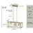 3 - Light Kitchen Island Rectangle Chandelier-344545485