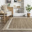 Ankita Bordered Jute Area Rug-1114683841