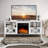 60.31'' W Media Console with Electric Fireplace Included