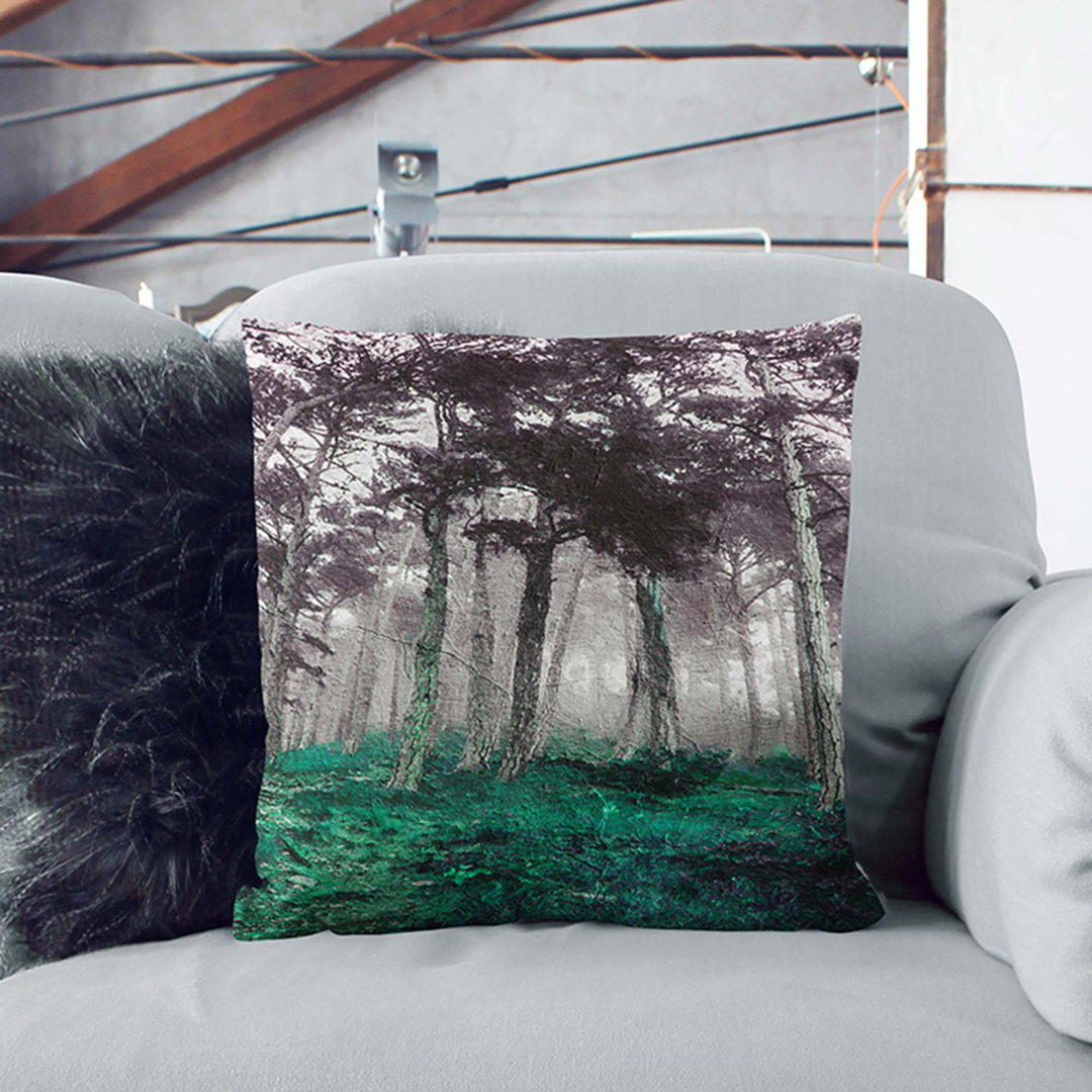 Forest in Russia Cushion with Filling