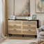 Armoire de rangement en rotin à 51 tiroirs 51,18 po-634165847
