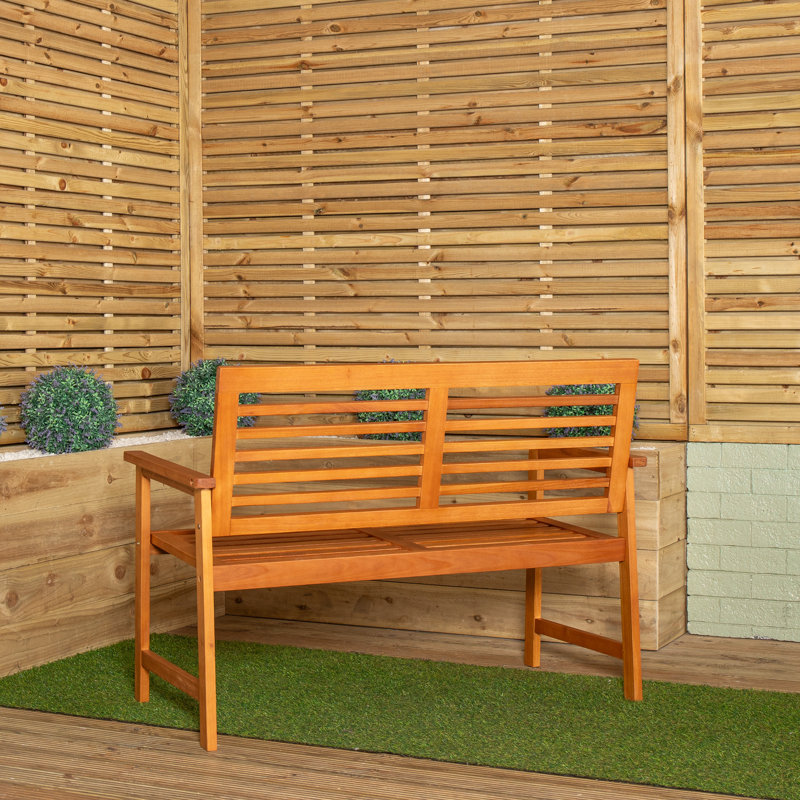 Waimea 2 Seater Outdoor Wooden Garden Bench