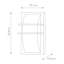 Thurstone Graphite 34.6cm H Outdoor Flush Mount