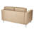 Desantiago 51.5'' Faux Leather Loveseat-1587236635