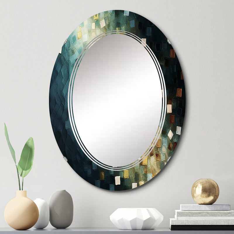 Zenae Oval Mirror, 30" x 20"