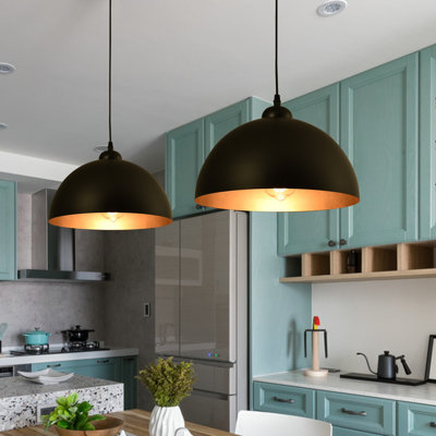 Luminaire suspendu simple à 2 lumières Dileo