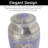 Astoria Grand Cremation Urn for Human Ashes for Adults, Funeral Burial Handcrafted Decorative Urns with Velvet Bag for Easy Preservation and Portability [Wing]-1040050251