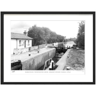 Harefield, Widewater Lock, Grand Union Canal C1965 by Francis Frith - Single Picture Frame Print