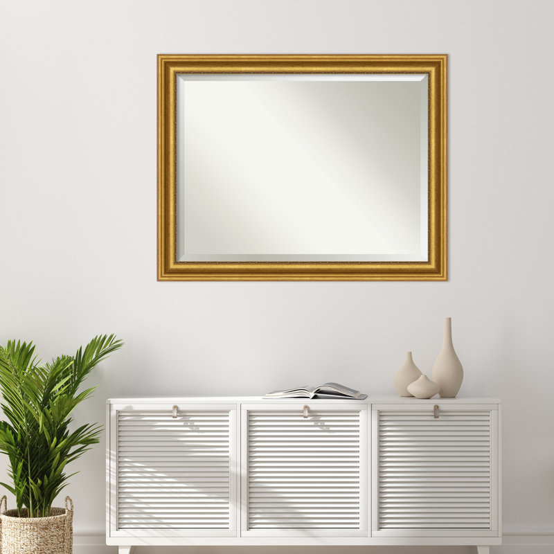 Warren Wall Mirror, Antique Gold, 35.75" x 45.75"
