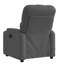 Fauteuil inclinable de massage à 6 points vidaXL pour le salon, dossier et repose-pieds réglables, porte-gobelet-128801039