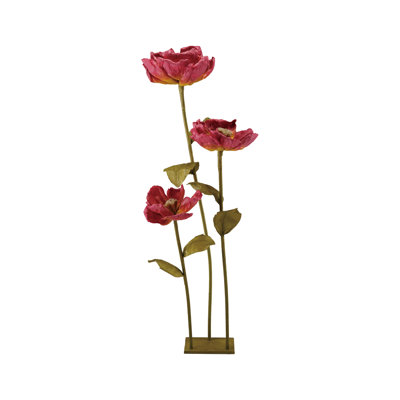 Paper Flowers with Stand