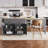 74.5 Inch Kitchen Island With Extendable Dining Table , Rolling Kitchen Island On Wheels With Spice Rack And 2 Drawers,  Kitchen Storage Cart With 4 Door Cabinet, For Kitchen, Dining Room-1277849734