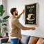 Italian Coffee Sign Vintage - Wrapped Canvas-131761423-131761424
