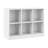 Wakesha 6 Cube Organizer Shelf, Small Cubby Storage Bookshelf For Home Office Or Living Room Organization
