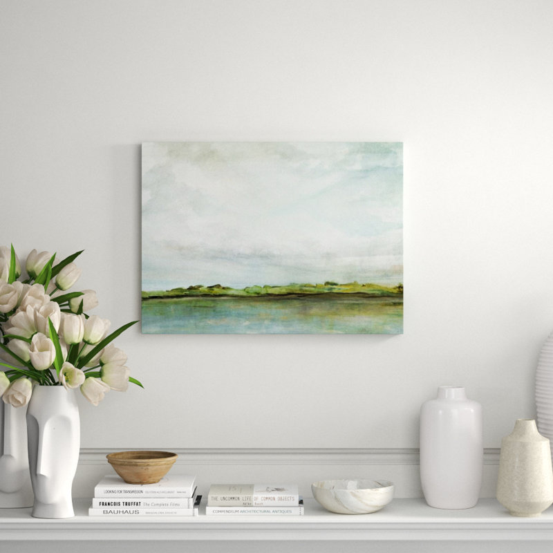 Sea Breezes IV by D’Alessandro Léon, Knife Gel, 24" H x 33" W x 1.5" D