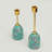  Aqua Flora Tapered Candleholder-1635715927