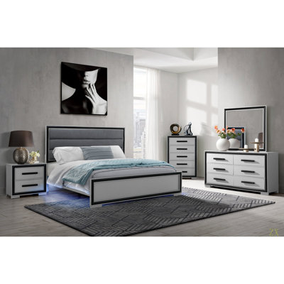Adelaide Nightstand With Cooler And Speaker For Bedroom, Living Room, Closet