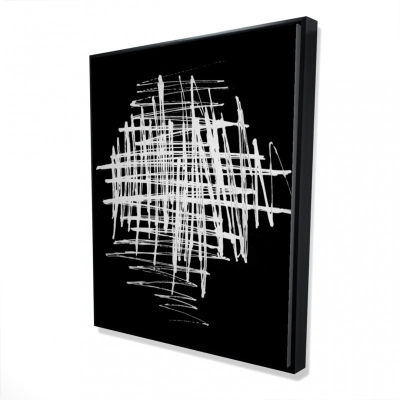 Contrast Print On Canvas