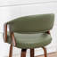 Tabouret de comptoir pivotant en similicuir Providence-128799125