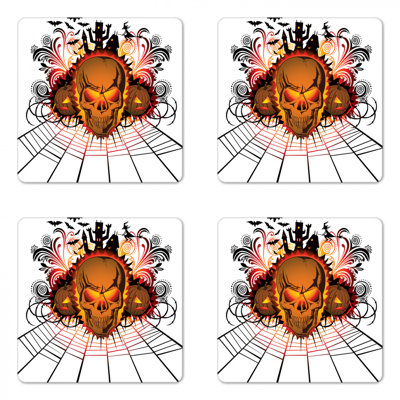Square 4 Piece Coaster Set