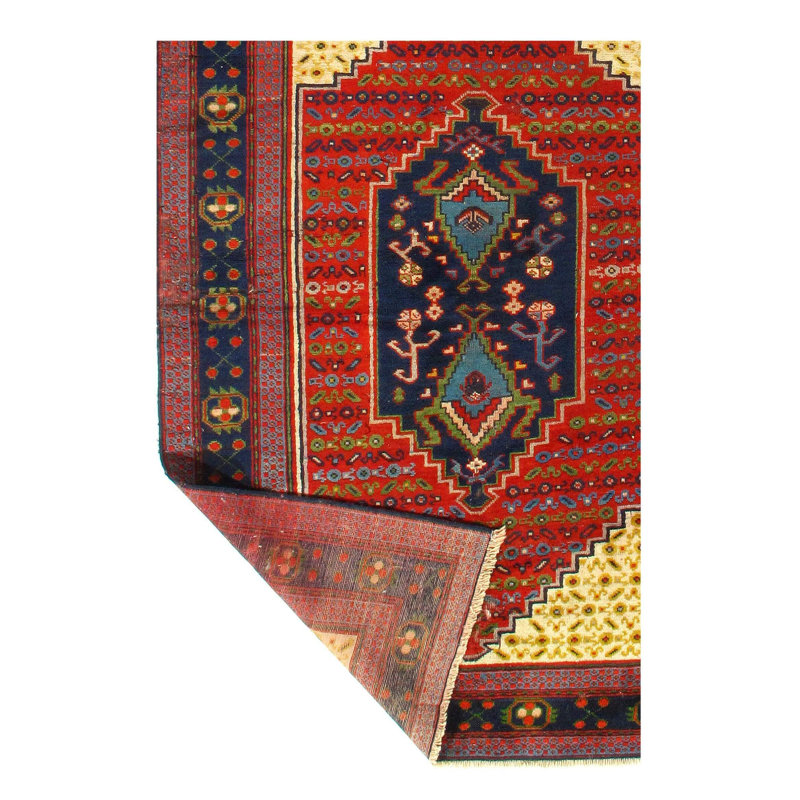 Tapis unique rouille 4 pi 4 po x 6 pi 4 po Blessinger