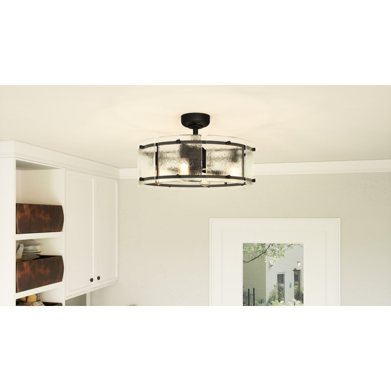 12'' Ceiling Fan with Light Kit