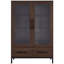 Vitrine haute 60 po avec 2 tiroirs de rangement-1397885815