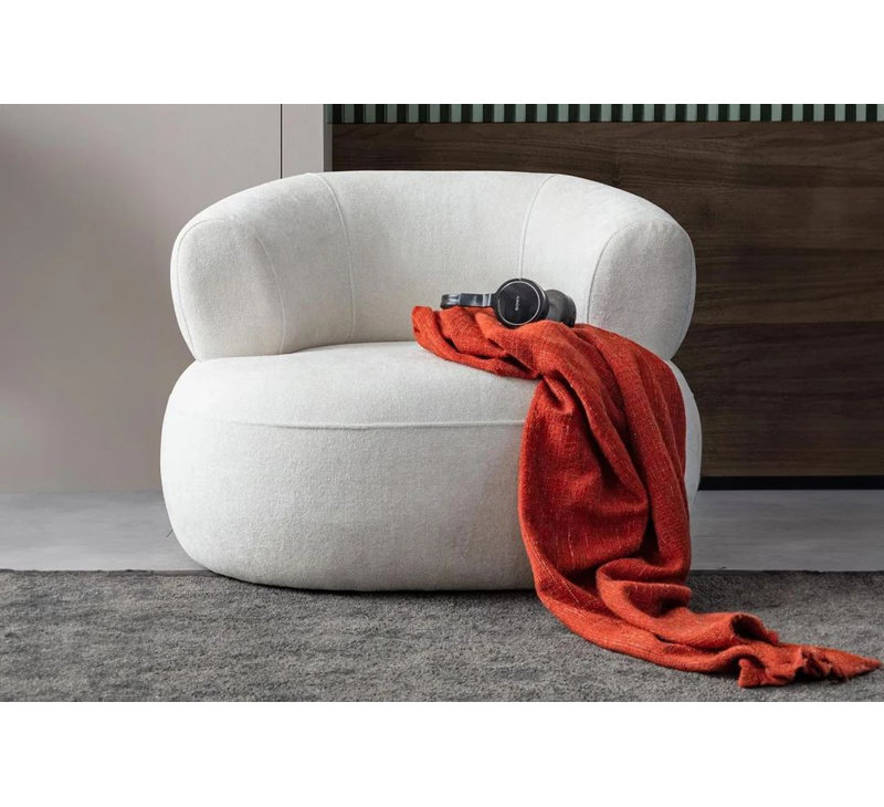Fauteuil à oreilles, Blanc