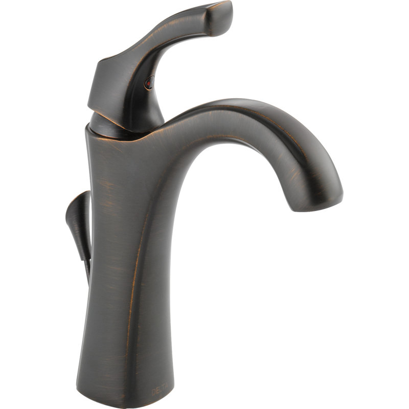 Robinet pour salle de bain à un trou Addison ™ avec bonde et technologie Diamond Seal ™, Bronze vénitien