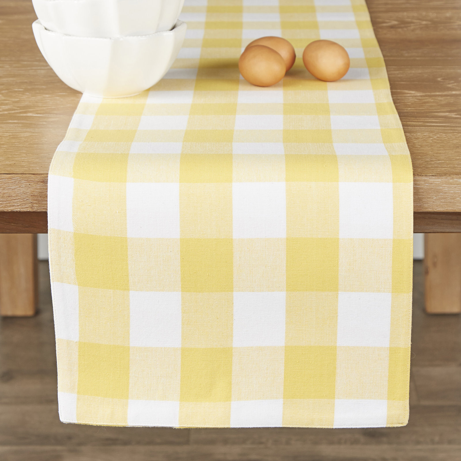 Loa 72" Table Runner, Yellow