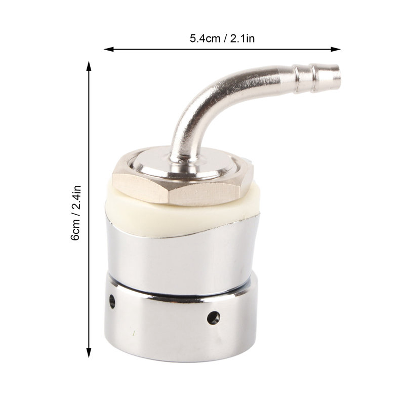 Accessoire de robinet de bière en acier inoxydable 1/4 de tour