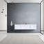 Ensemble de meuble-lavabo double mural 84 po Geneva-1335364446-1252781576