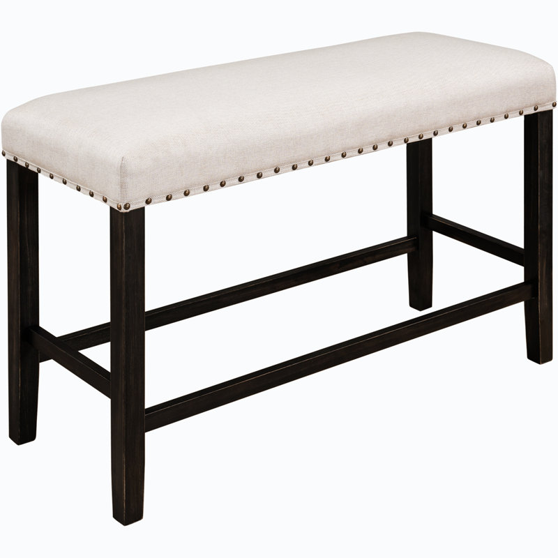 Banc en bois massif Huberte