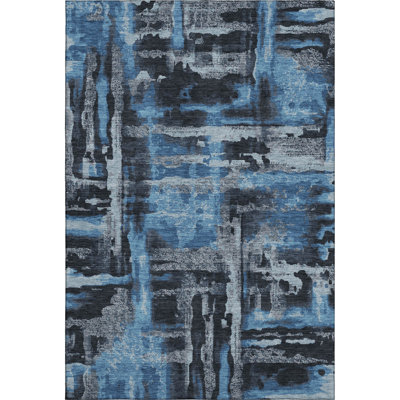 Premium Machine Washable Mayfield Abstract Rug