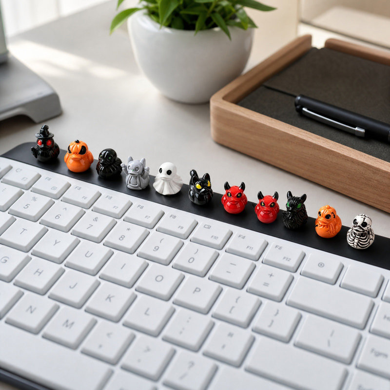 Figurines en résine d'Halloween pour le bureau