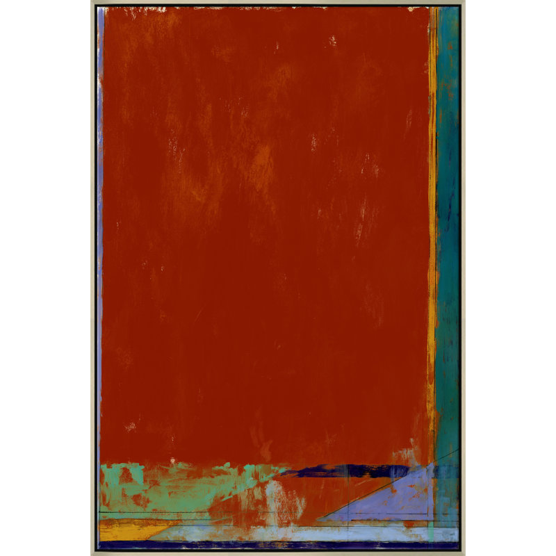 Homage To Diebenkorn Giclee On Canvas by Soicher Marin Archives, 61.5" H x 41.5" W x 2.63" D