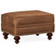 Repose-pieds rectangulaire en cuir véritable 26 "West-200868044-200868231-200869317