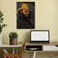 Gustave Boyer In A Straw Hat, 1870-71 Impressionist Abstract Contemporary Portrait Wall Art Print by Paul Cezanne - Wrapped Canvas Print-1179001141