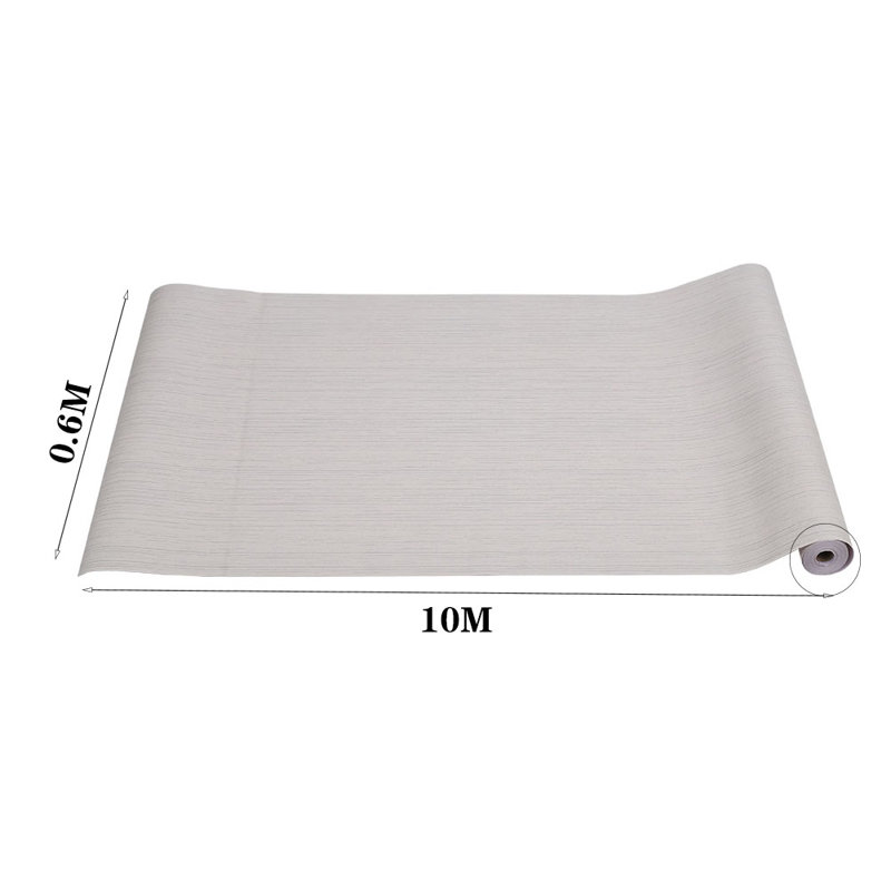 Self-Adhesive PVC Wallpaper in Beige Grey