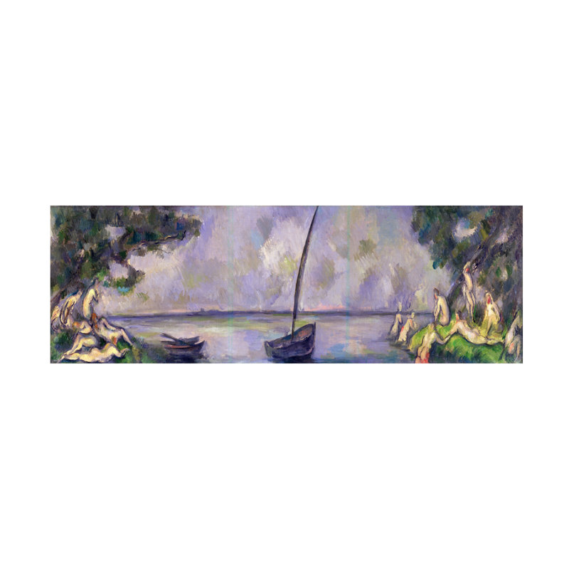 Art sur toile Paul Cezanne, H 10 po x l 32 po